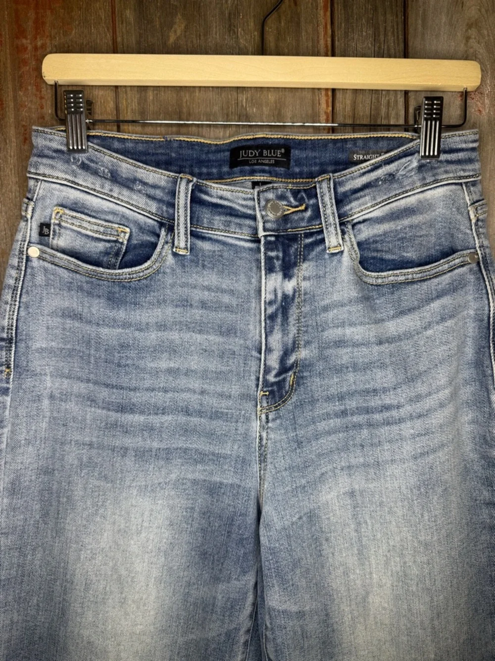 Judy Blue High Rise Straight Leg Light Wash Women’s Jeans 28 - Picture 4 of 12
